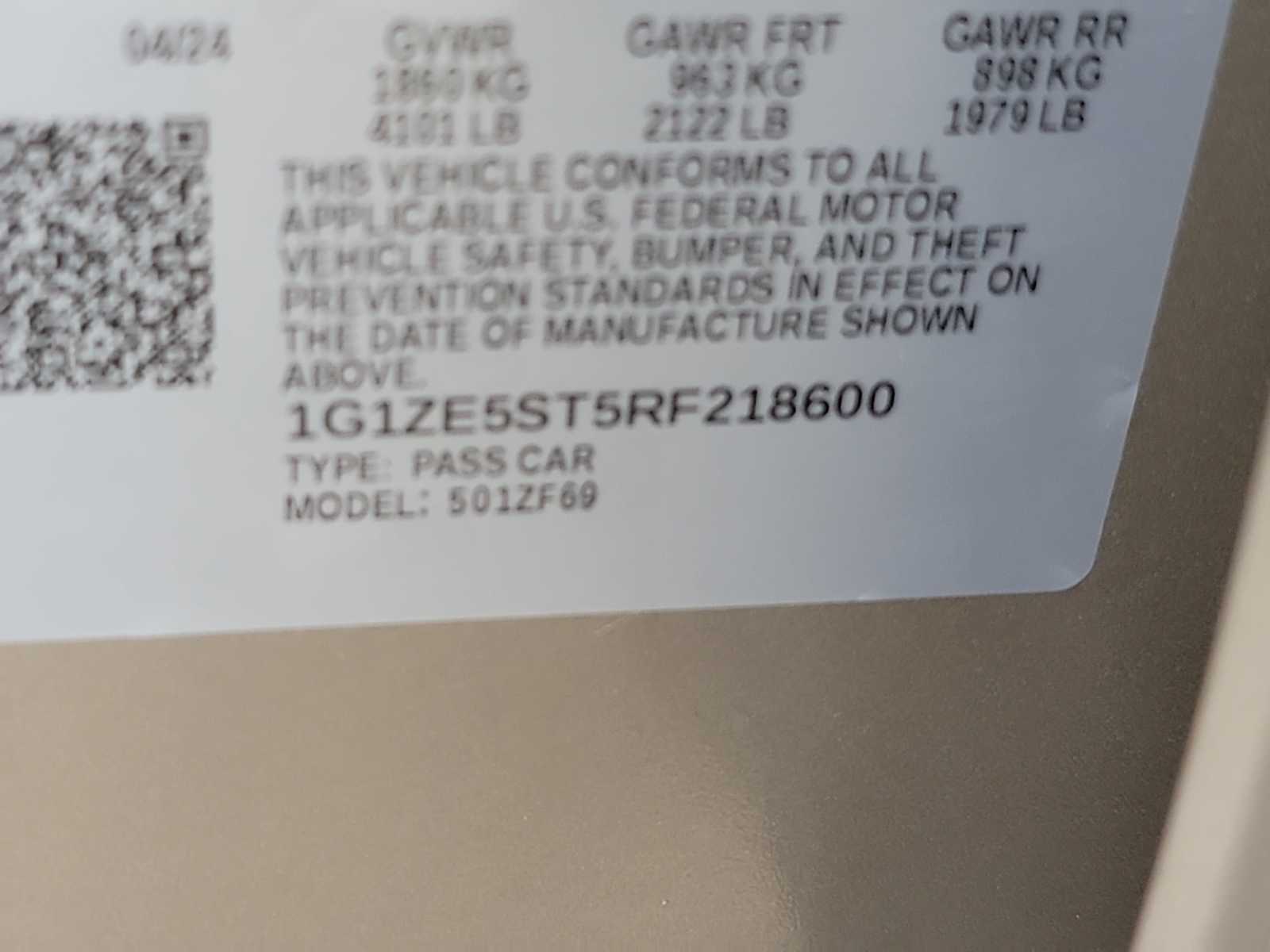 Thumbnail: 2024 Chevrolet Malibu - 10