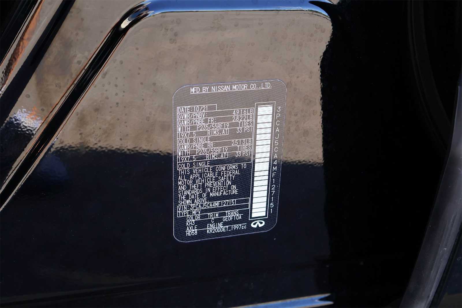 Thumbnail: 2021 INFINITI QX50 - 20