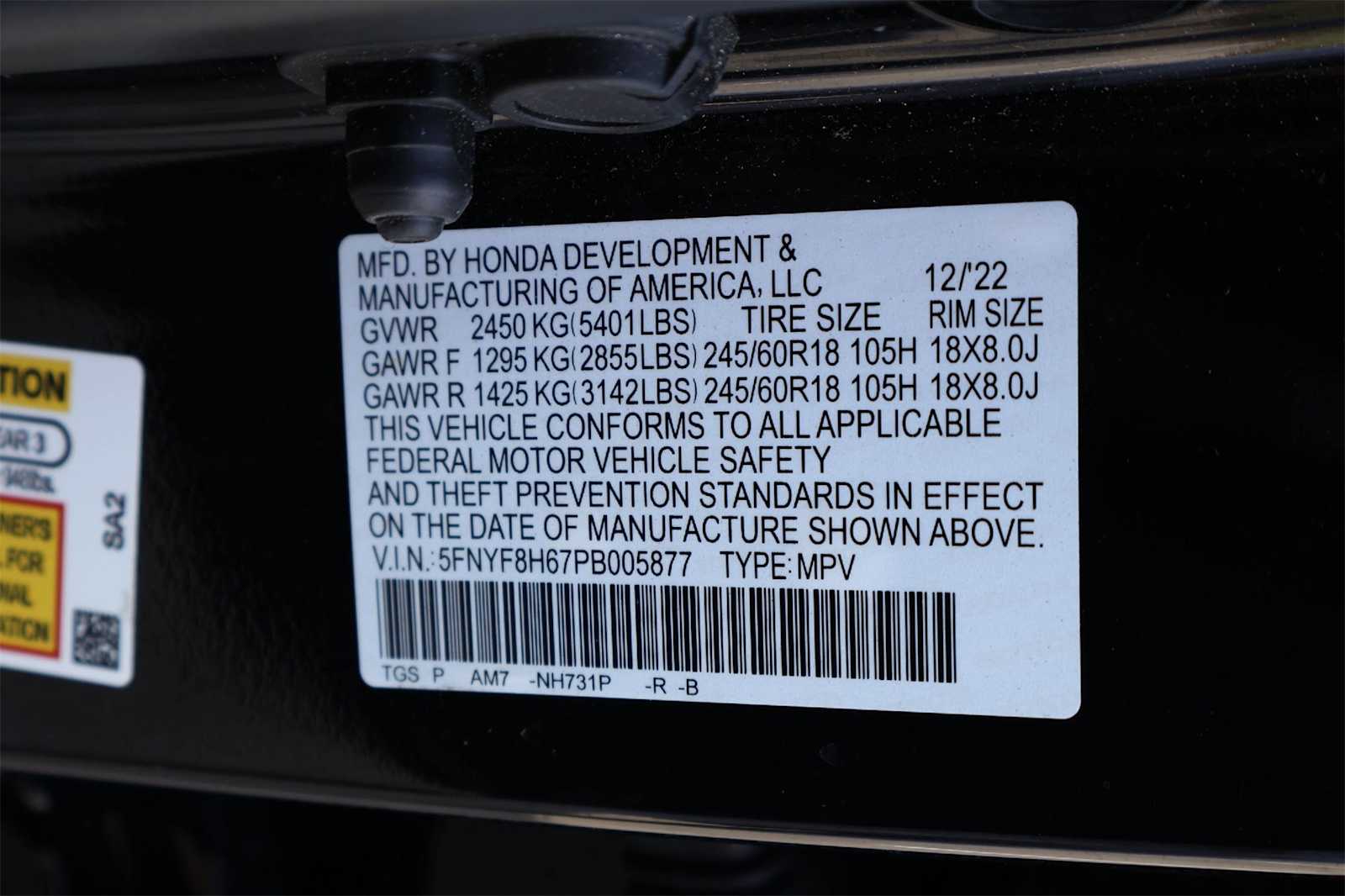 Thumbnail: 2023 Honda Passport - 21