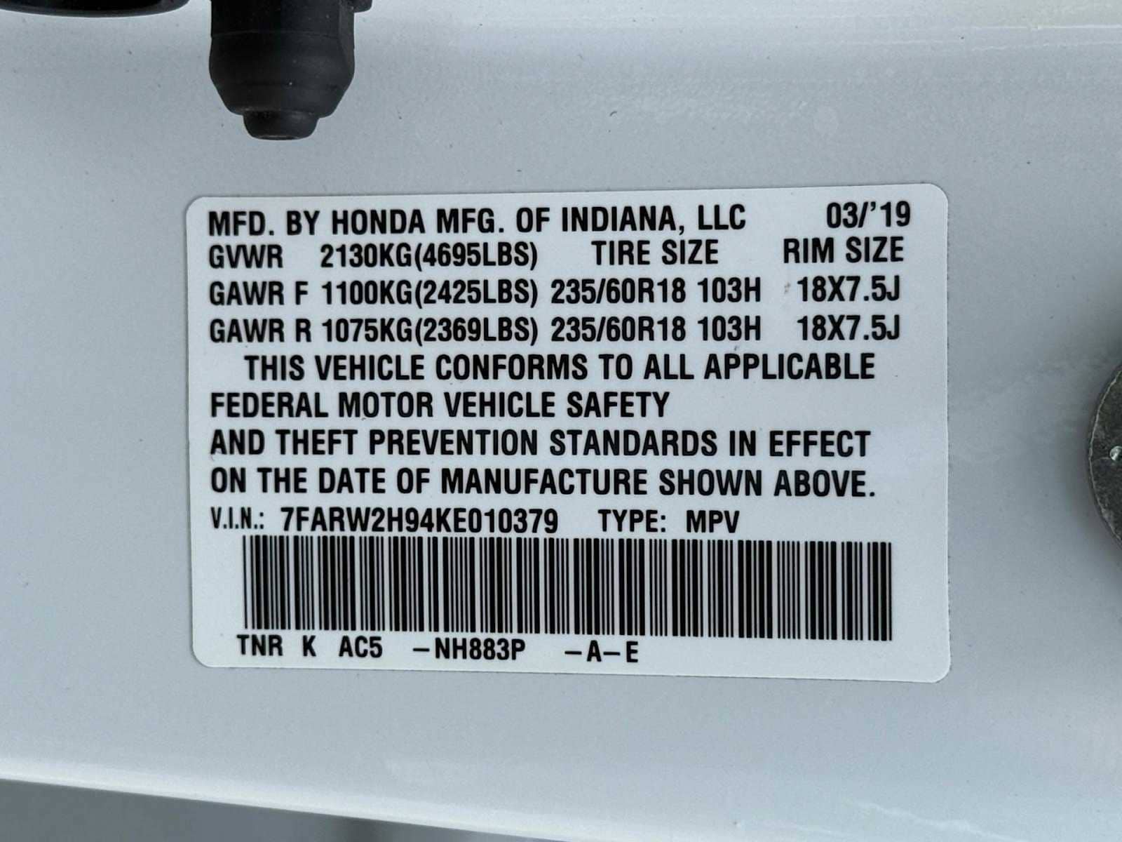 Thumbnail: 2019 Honda CR-V - 21