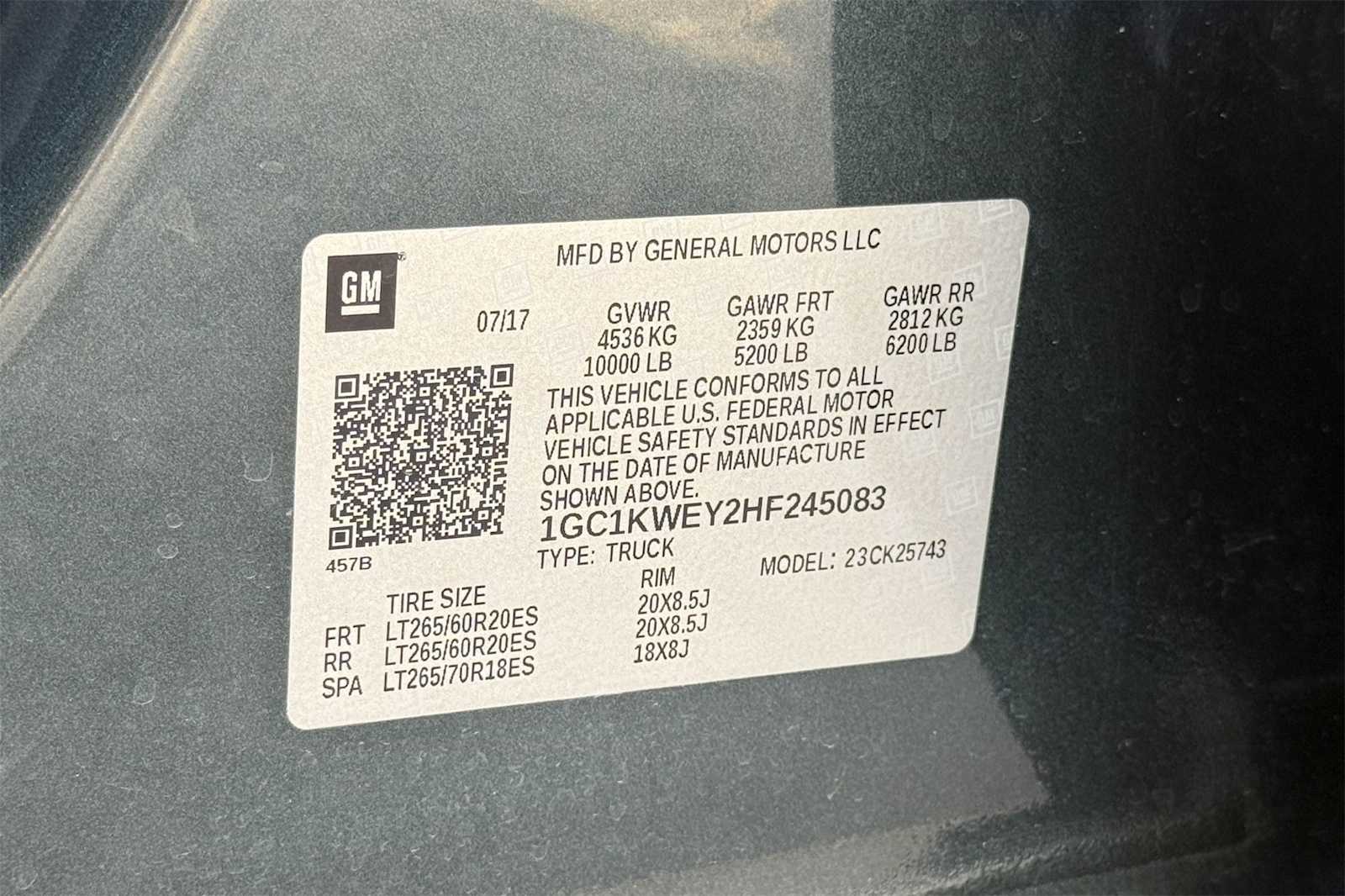 Thumbnail: 2017 Chevrolet Silverado 2500 - 21