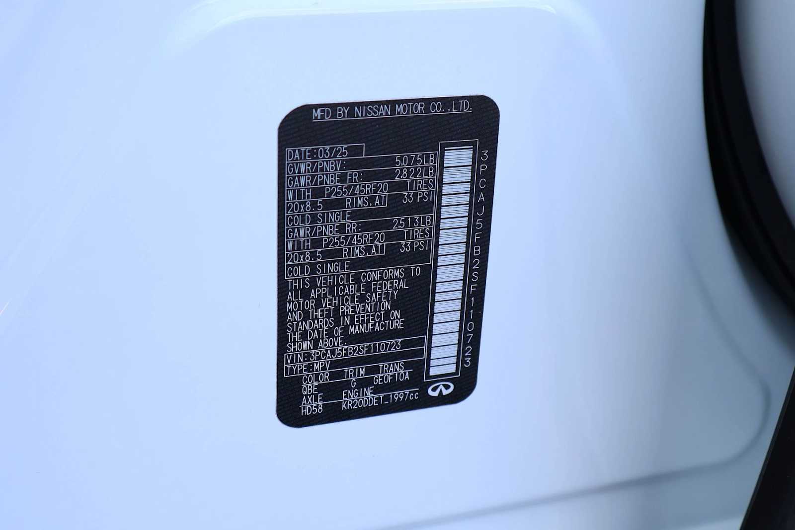 Thumbnail: 2025 INFINITI QX50 - 21