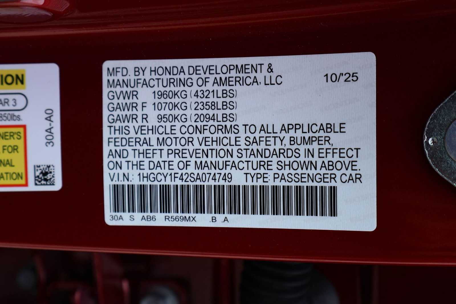 Thumbnail: 2025 Honda Accord - 21