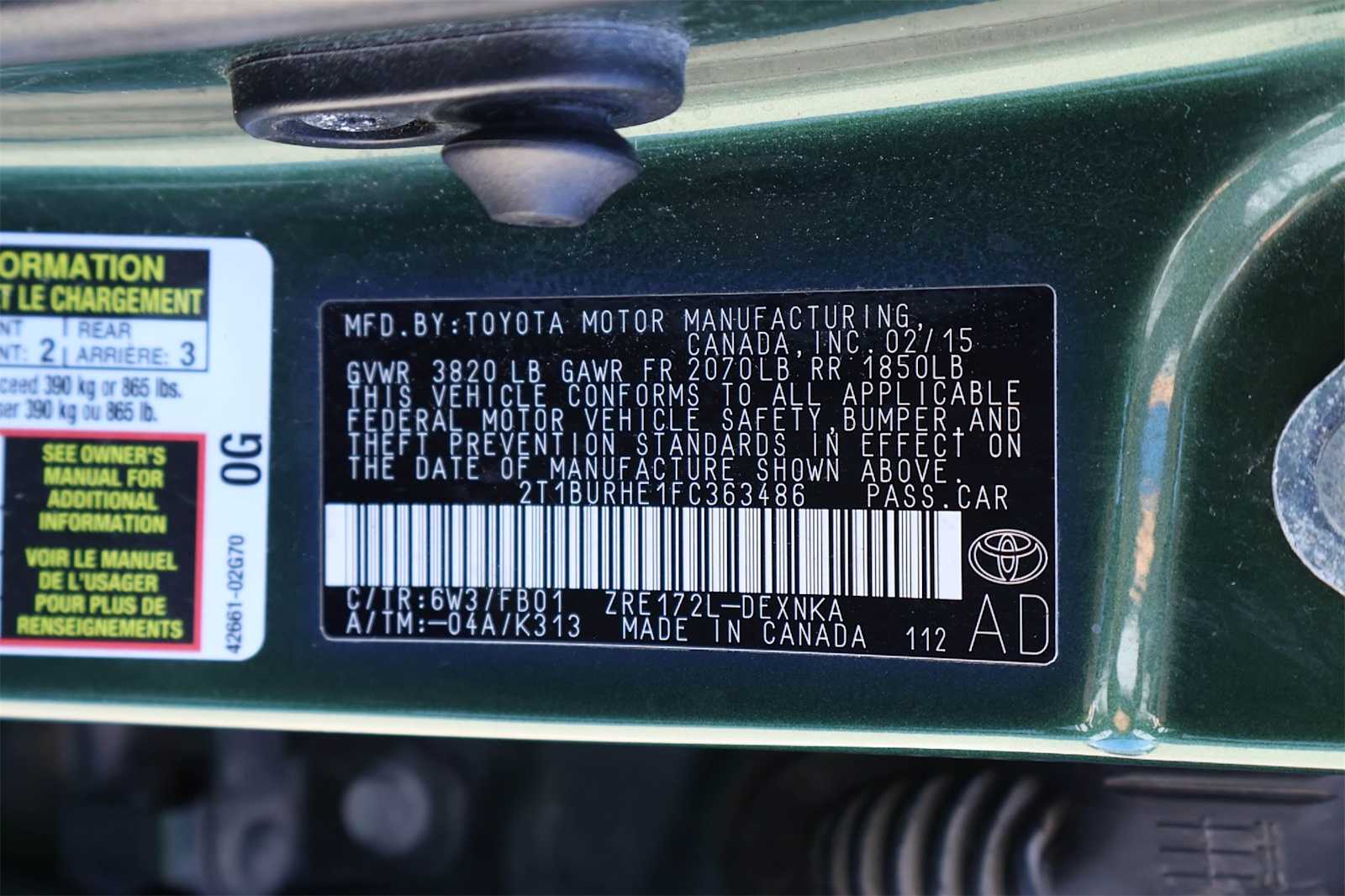 Thumbnail: 2015 Toyota Corolla - 21