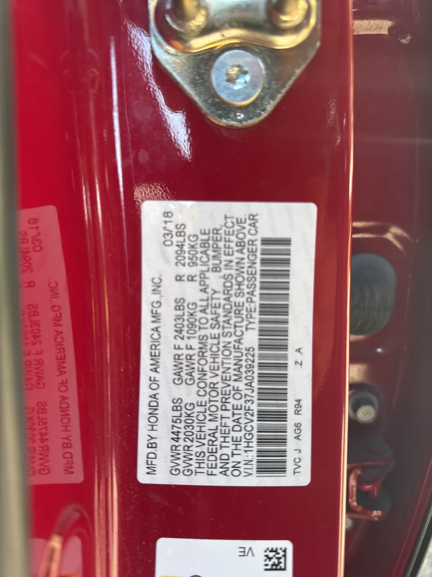 Thumbnail: 2018 Honda Accord - 11