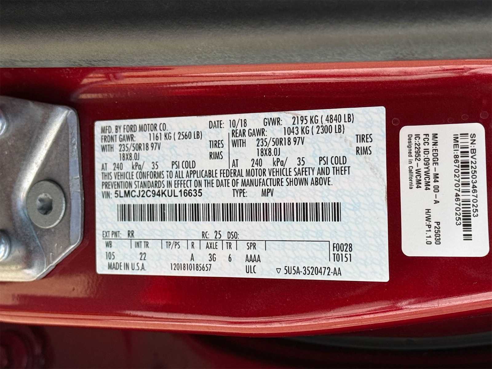 Thumbnail: 2019 Lincoln MKC - 21