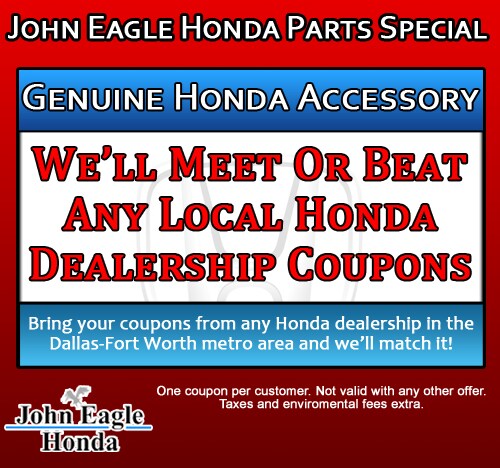 Honda Automotive Parts Promo Code
