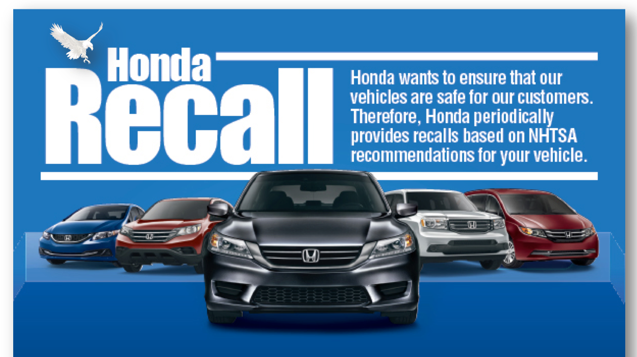 Honda Recall Information Does my Honda have any Recalls?