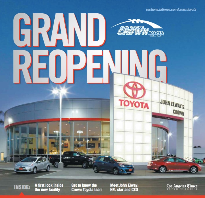 John Elways Crown Toyota >> Welcome To Our Beautiful New Facility John Elway S Crown Toyota John Elways Crown Toyota >> Welcome To Our Beautiful New Facility John Elway S Crown Toyota