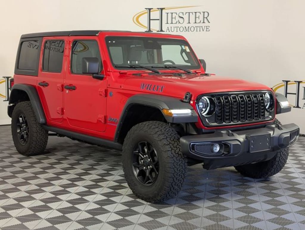 Certified 2025 Jeep Wrangler Willys 4xe SUV