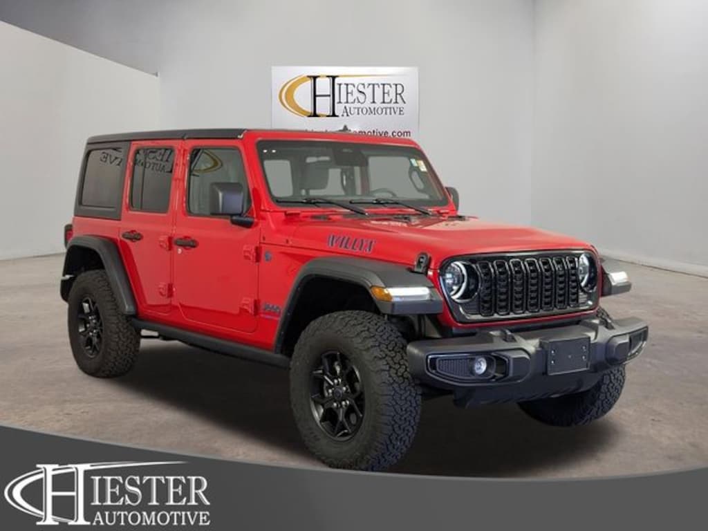 Certified 2025 Jeep Wrangler Willys 4xe SUV