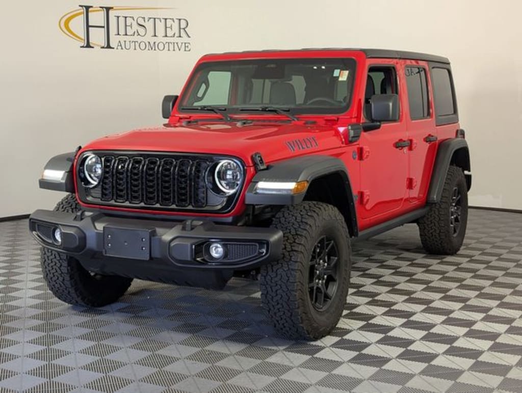 Certified 2025 Jeep Wrangler Willys 4xe SUV