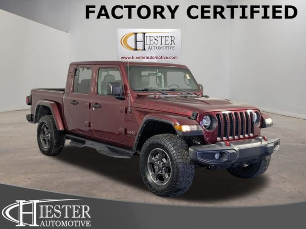 Certified 2022 Jeep Gladiator Rubicon Truck