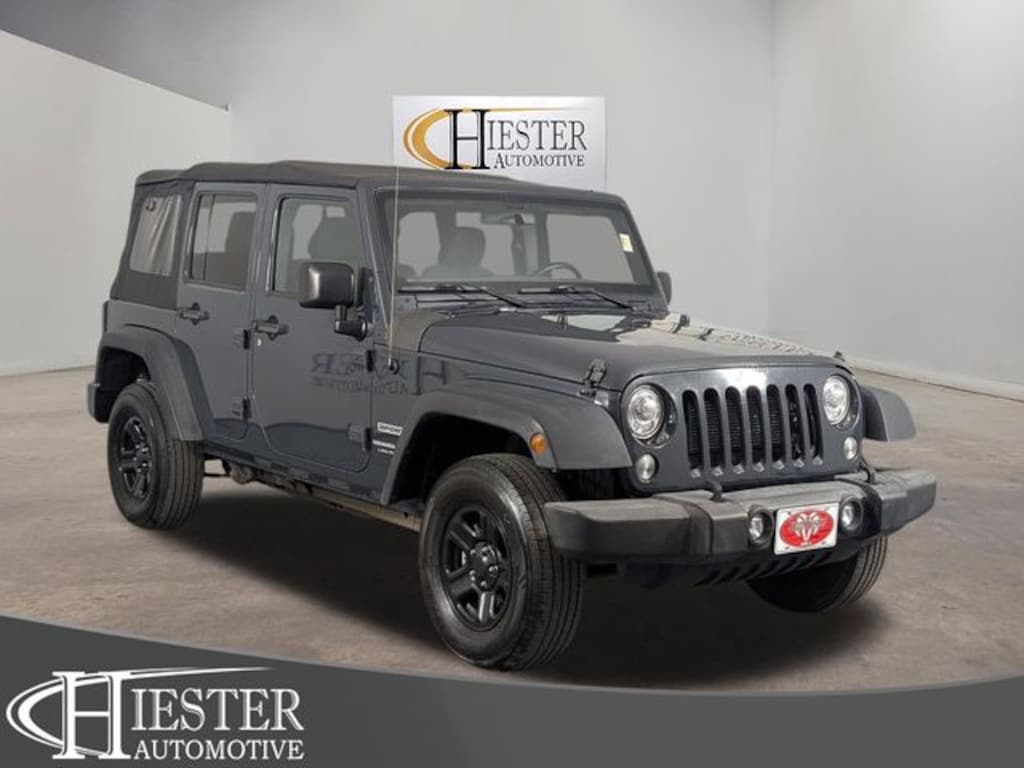 Used 2018 Jeep Wrangler JK Unlimited Sport SUV