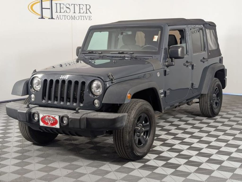 Used 2018 Jeep Wrangler JK Unlimited Sport SUV