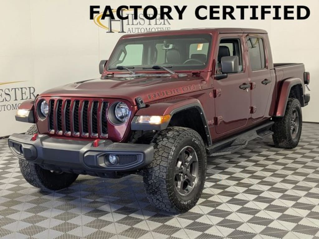 Certified 2022 Jeep Gladiator Rubicon Truck
