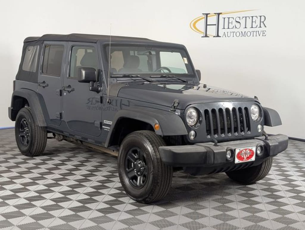 Used 2018 Jeep Wrangler JK Unlimited Sport SUV