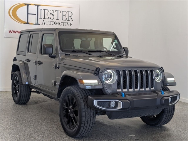 Certified 2023 Jeep Wrangler 4xe Sahara 4XE with VIN 1C4JJXP6XPW696006 for sale in Lillington, NC