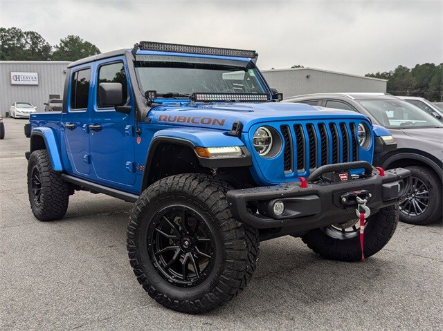 Used 2022 Jeep Gladiator Rubicon with VIN 1C6JJTBG3NL126072 for sale in Lillington, NC