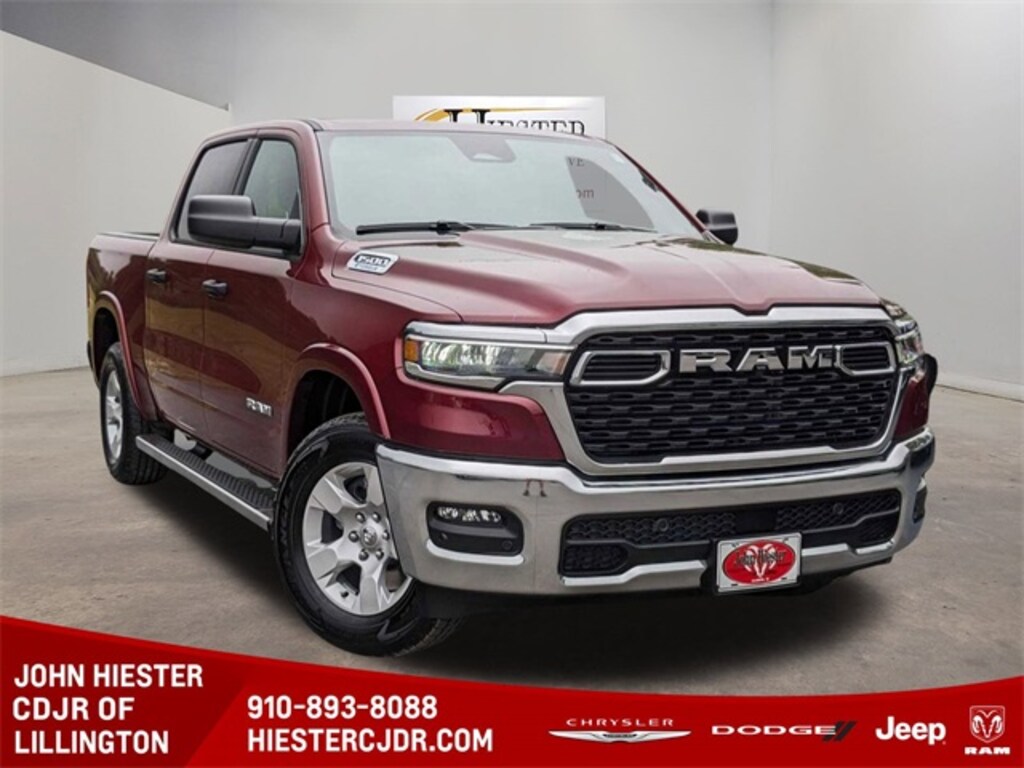 New 2025 Ram 1500 BIG HORN CREW CAB 4X4 5'7 BOX For Sale Lillington NC