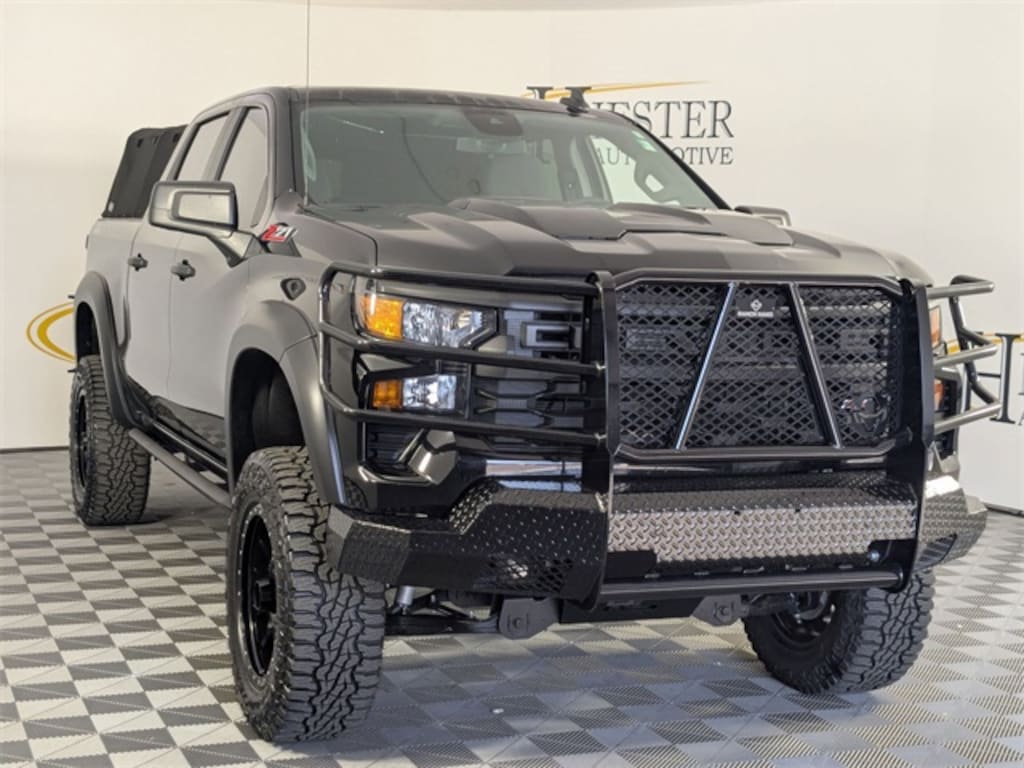 Used 2024 Chevrolet Silverado 1500 Custom Trail Boss Truck Crew Cab