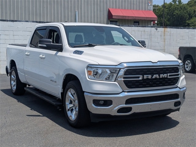 Used 2022 RAM Ram 1500 Pickup Big Horn/Lone Star with VIN 1C6RREMT7NN218582 for sale in Lillington, NC