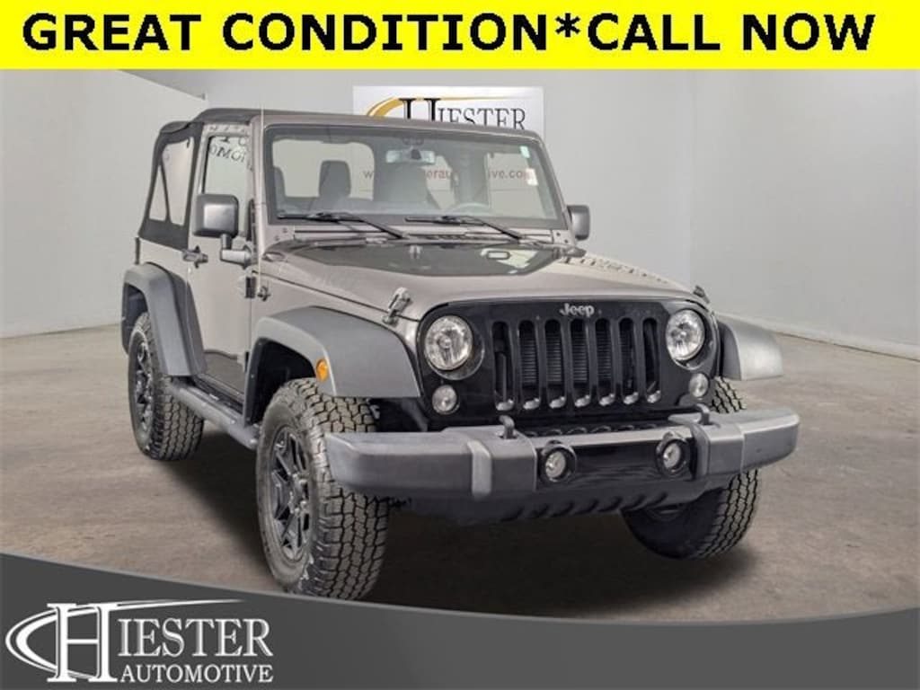 Used 2016 Jeep Wrangler Willys Wheeler SUV