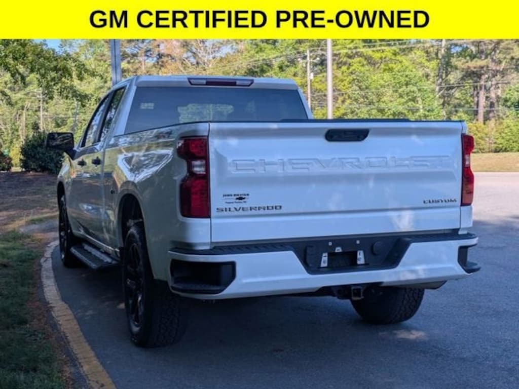 Certified 2023 Chevrolet Silverado 1500 Custom Truck Double Cab