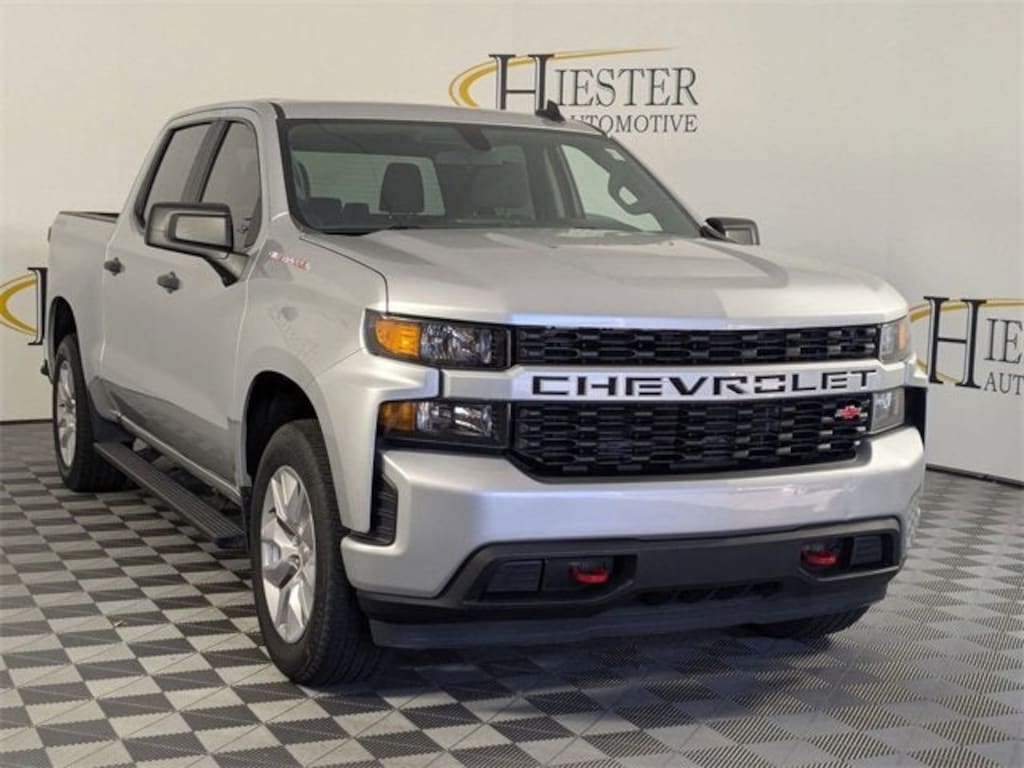 Certified 2021 Chevrolet Silverado 1500 Custom Truck Crew Cab