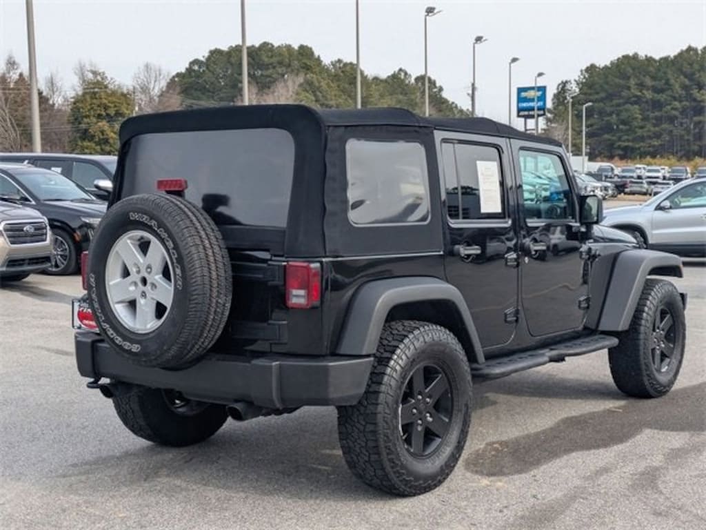Used 2018 Jeep Wrangler JK Unlimited Sport S SUV
