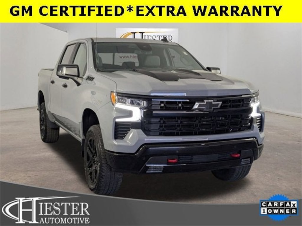 Certified 2024 Chevrolet Silverado 1500 LT Trail Boss Truck Crew Cab