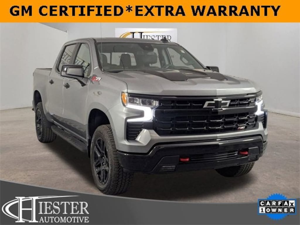 Certified 2025 Chevrolet Silverado 1500 LT Trail Boss Truck Crew Cab
