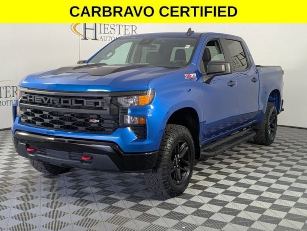 Used 2022 Chevrolet Silverado 1500 Custom Trail Boss Truck Crew Cab