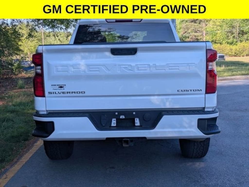 Certified 2023 Chevrolet Silverado 1500 Custom Truck Double Cab