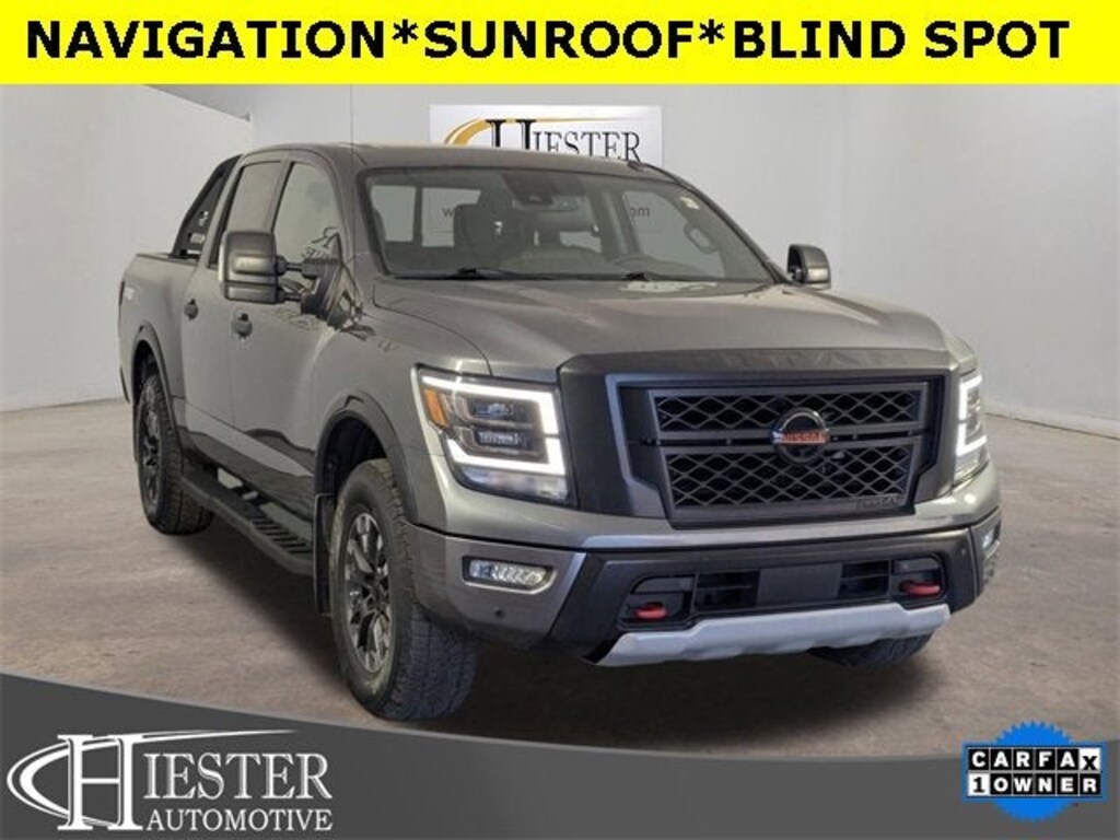 Used 2021 Nissan Titan PRO-4X Truck Crew Cab