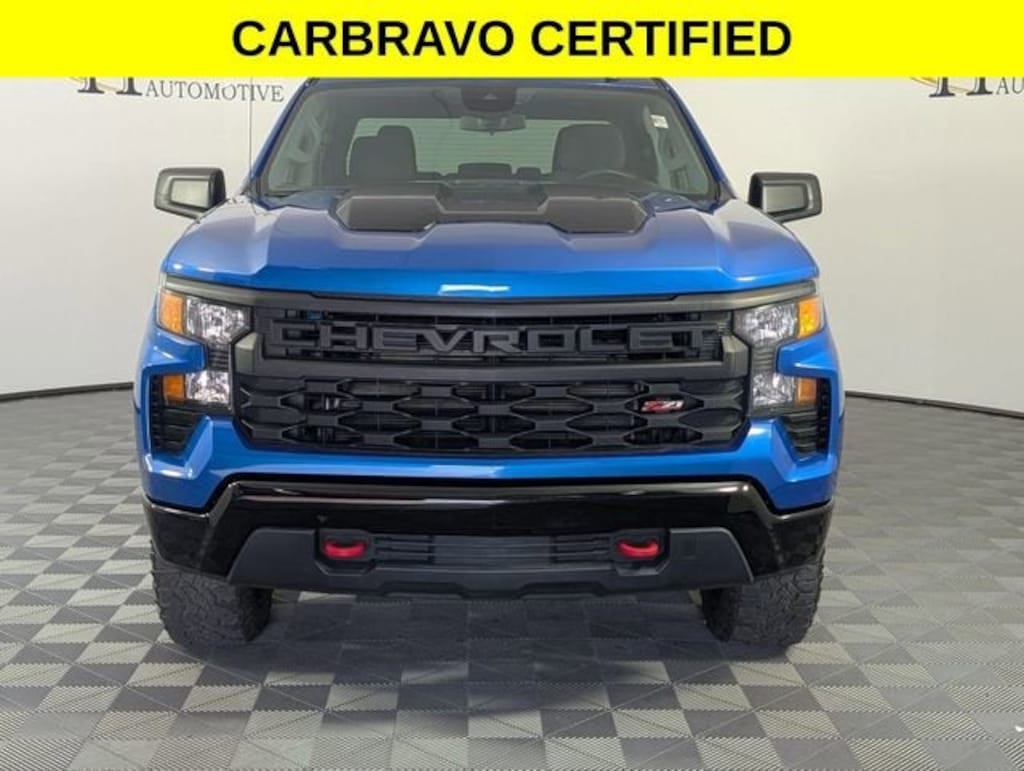 Used 2022 Chevrolet Silverado 1500 Custom Trail Boss Truck Crew Cab