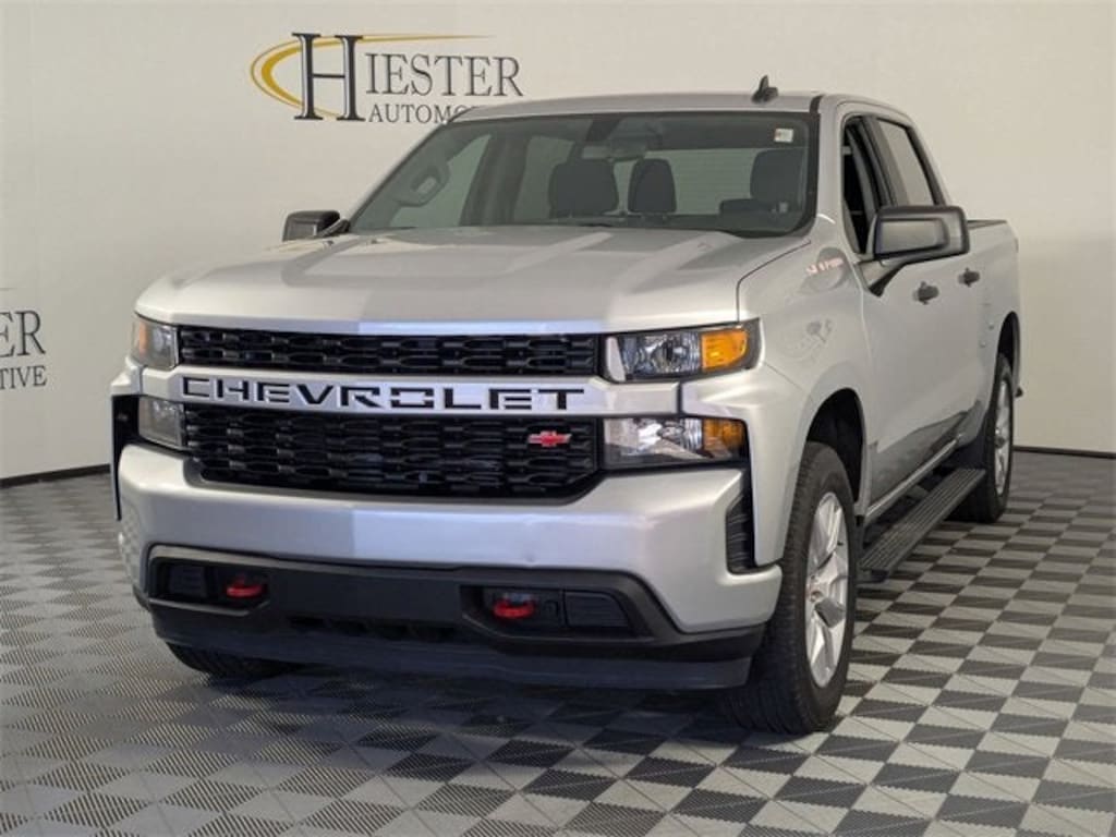 Certified 2021 Chevrolet Silverado 1500 Custom Truck Crew Cab