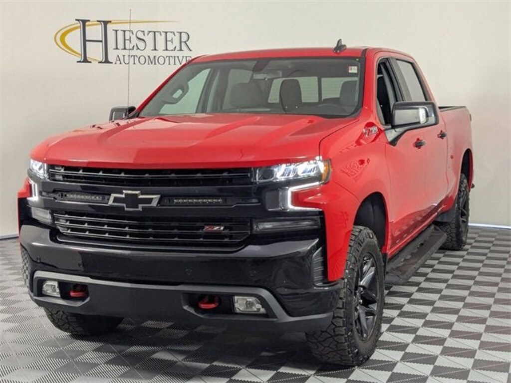 Certified 2020 Chevrolet Silverado 1500 LT Trail Boss Truck Crew Cab