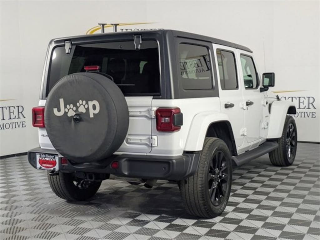 Used 2021 Jeep Wrangler 4xe Unlimited Sahara SUV