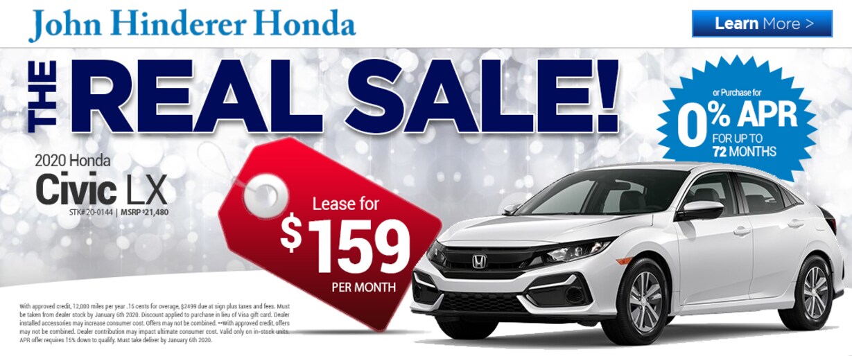 John Hinderer Honda New Honda Dealership in Heath, OH