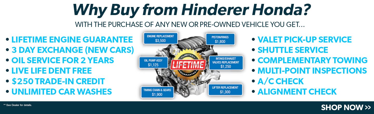 New and Used Honda Dealer  John Hinderer Honda