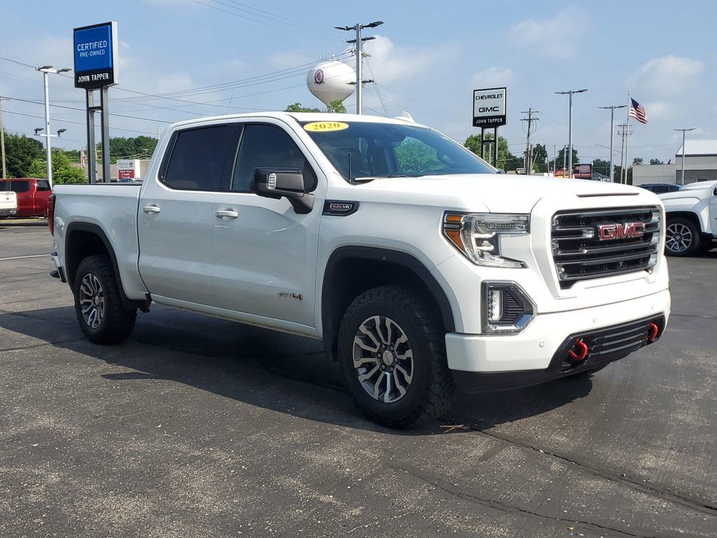 Used 2020 GMC Sierra 1500 AT4 with VIN 3GTP9EEL6LG424500 for sale in Paw, MI