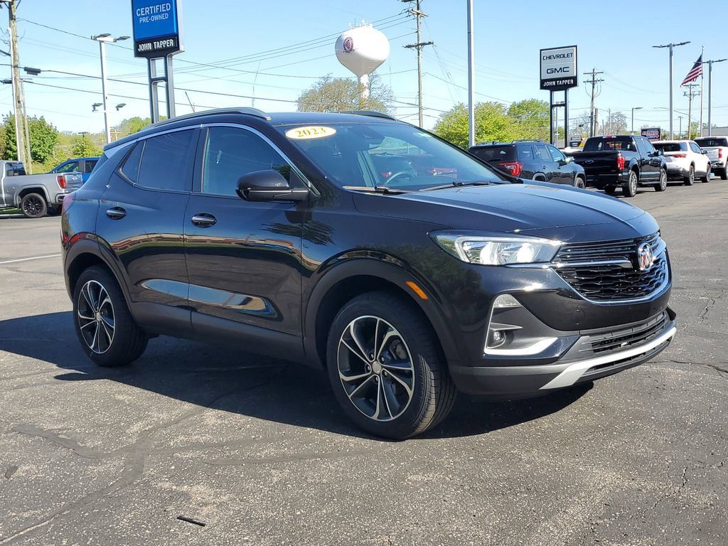 Certified 2023 Buick Encore GX Select with VIN KL4MMESL3PB161395 for sale in Paw, MI