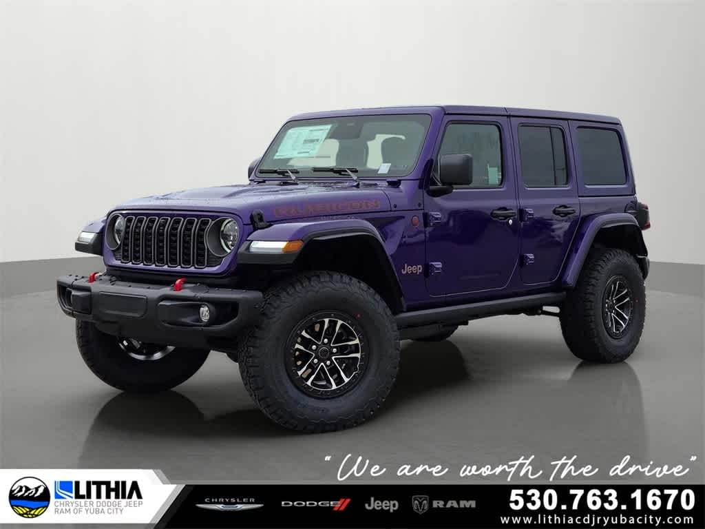 New 2026 Jeep Wrangler 4-DOOR RUBICON X Sport Utility