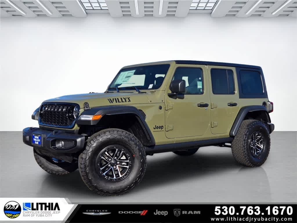 New 2026 Jeep Wrangler 4-DOOR WILLYS Sport Utility