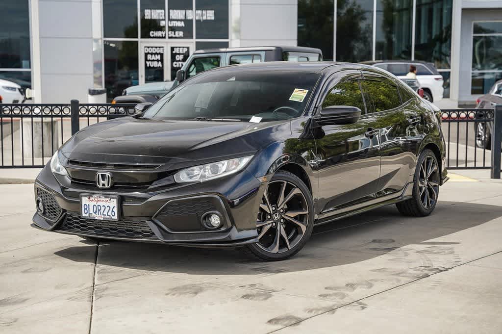 Used 2019 Honda Civic Hatchback Sport with VIN SHHFK7H4XKU405967 for sale in Yuba City, CA