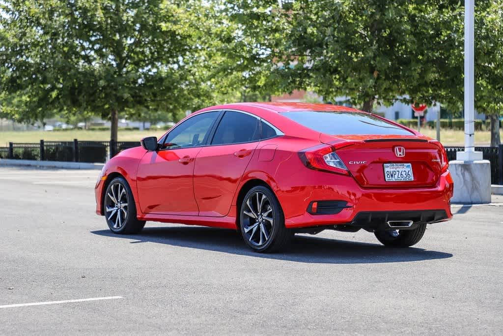 Used 2021 Honda Civic Sport with VIN 2HGFC2F88MH554285 for sale in Yuba City, CA