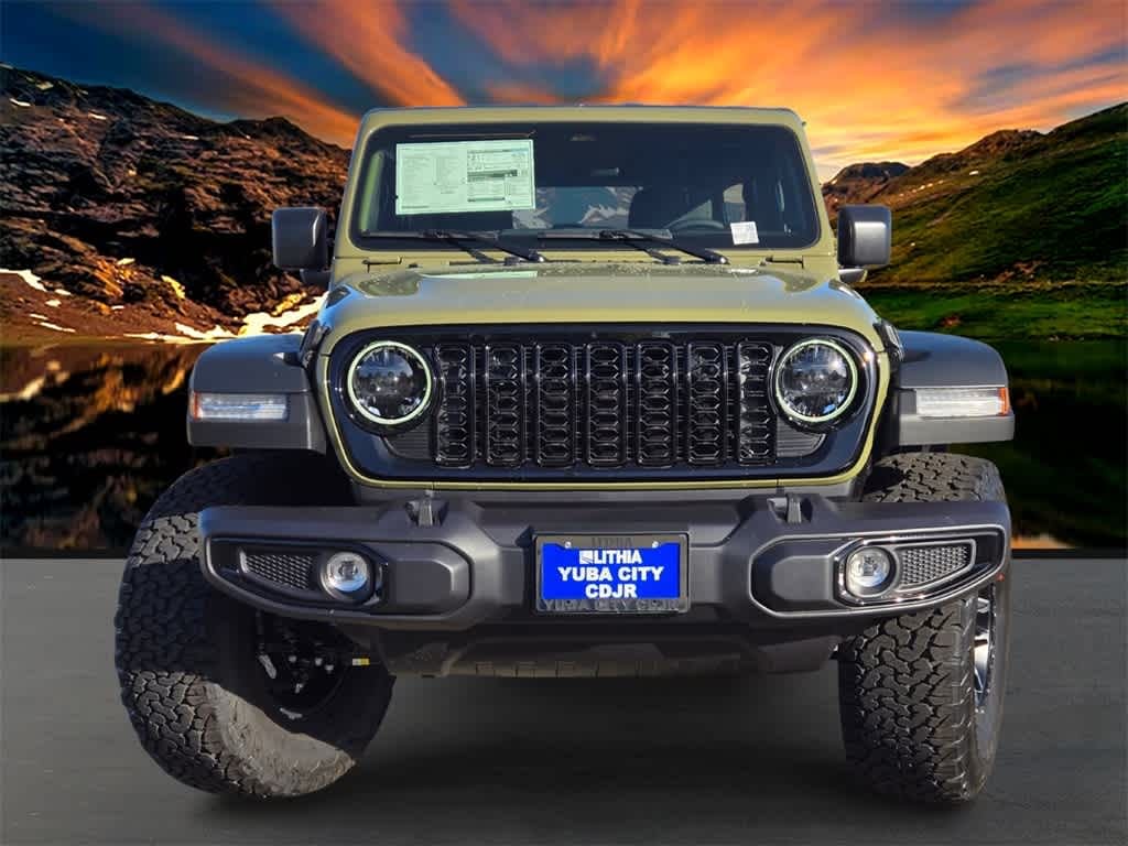New 2026 Jeep Wrangler 4-DOOR WILLYS Sport Utility