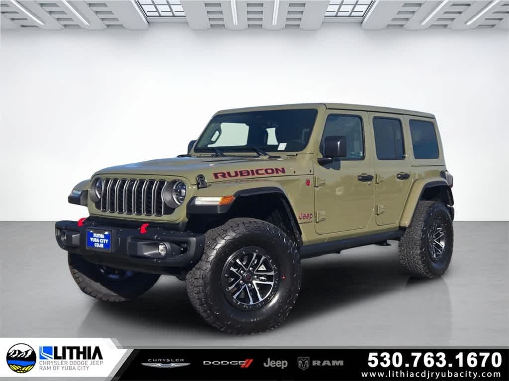 New 2026 Jeep Wrangler 4-DOOR RUBICON X Sport Utility