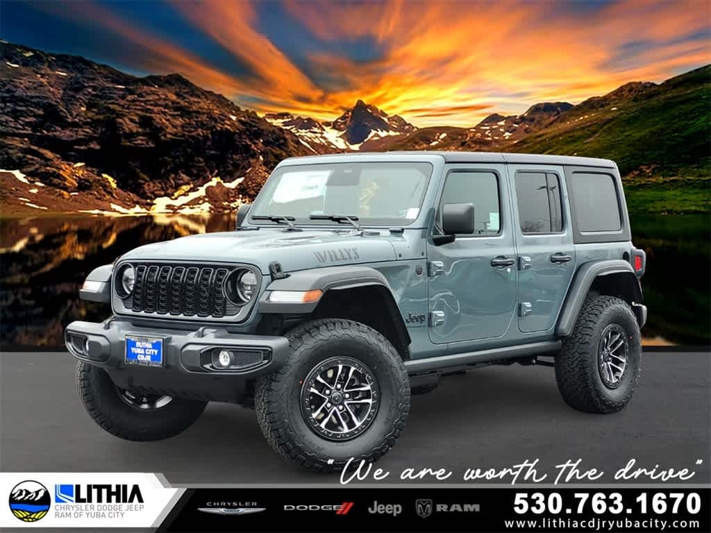 New 2026 Jeep Wrangler 4-DOOR WILLYS Sport Utility